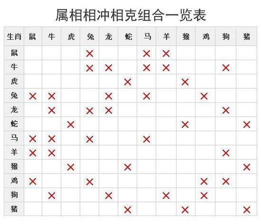 生肖相冲结婚到底能幸福吗?