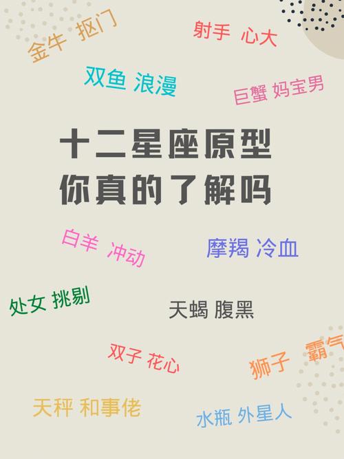 不同星座的小受特点