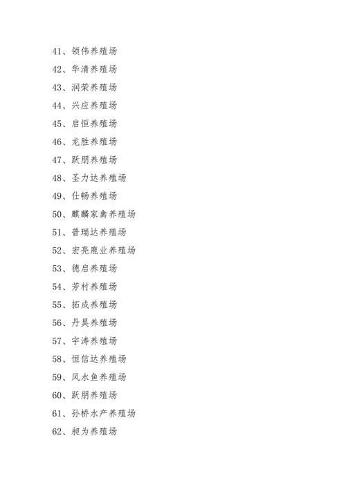 养殖公司起什么名字比较好