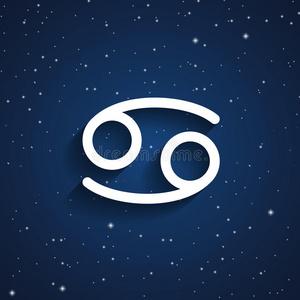 巨蟹座的星座符号