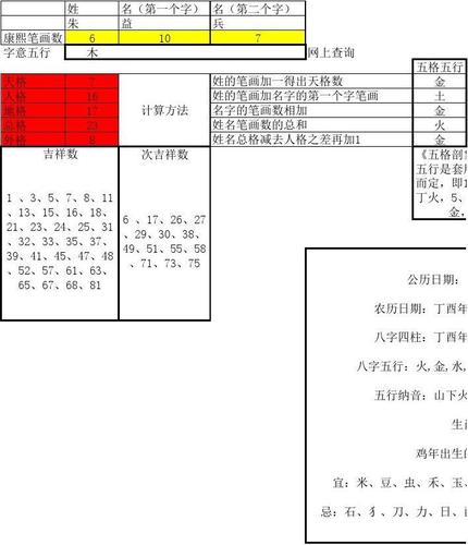 按照三才五格给宝宝起名的基本要求
