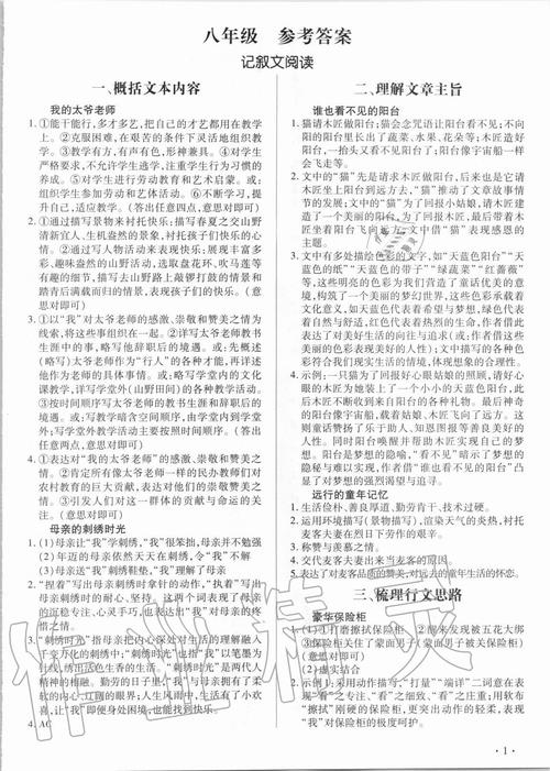 最美丽的名字阅读答案