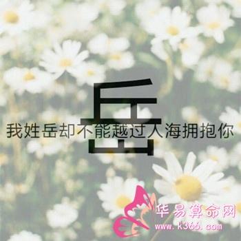 岳氏大全男孩名字大合集