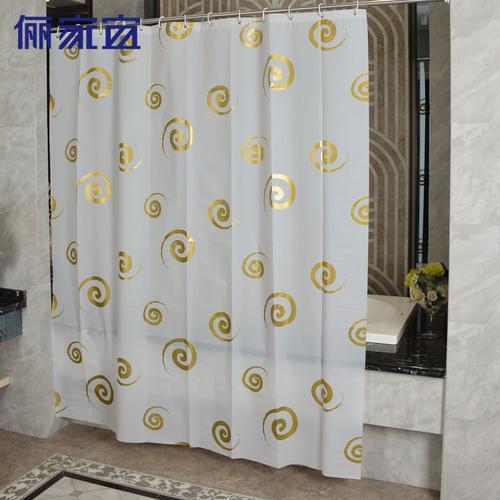 卫生间风水浴帘什么图案好