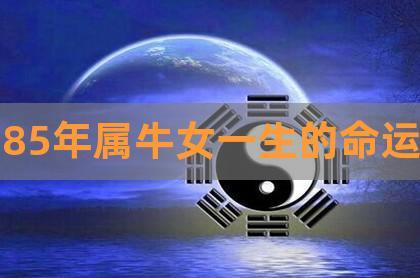 属牛女命运分析