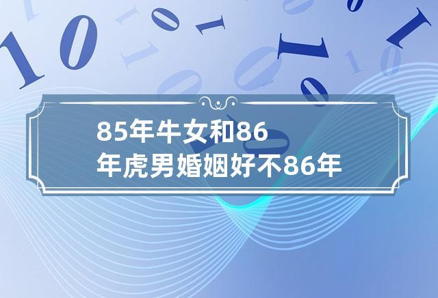 属牛人和属虎人的婚姻怎么样