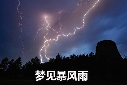梦见暴风雨来临