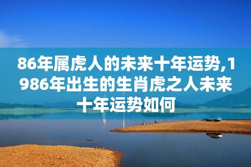属虎未来十年运势如何