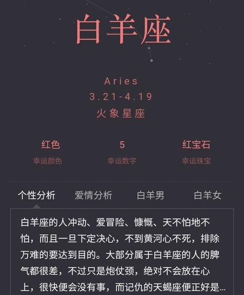 3月30日是哪个星座的