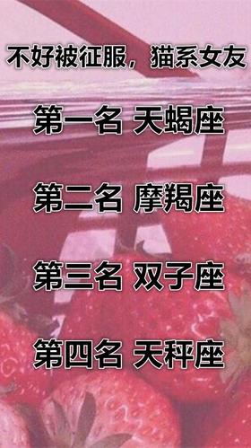 恋爱不物质的星座