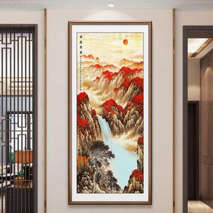 客厅南面墙挂什么画招财镇宅