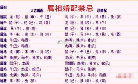 属牛的三大忌配生肖