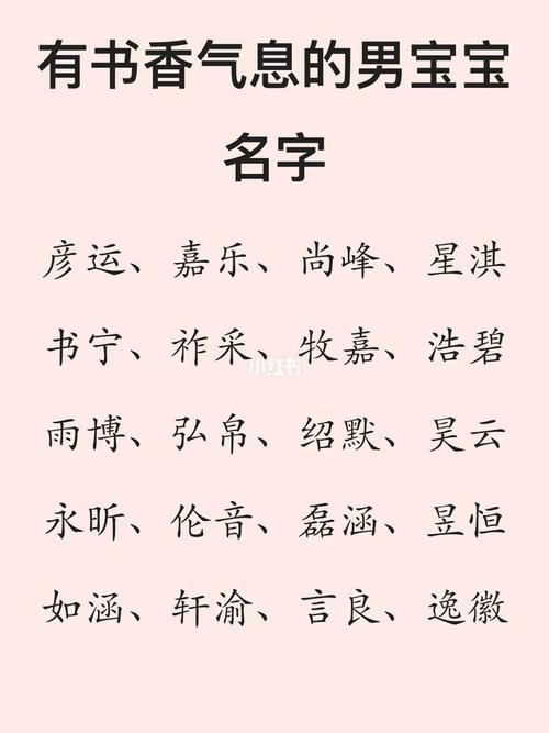 盖取名字男孩名字双字比较独特