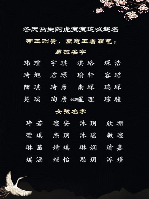 冬天出生寓意好的名字
