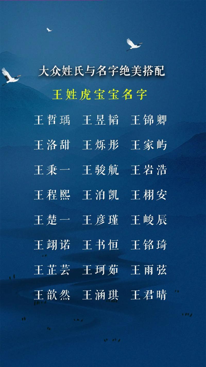 今年新生儿取什么名字好