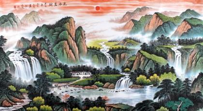 风水宝地千财旺,必能坐拥天下财