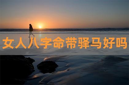 女命带驿马看事业