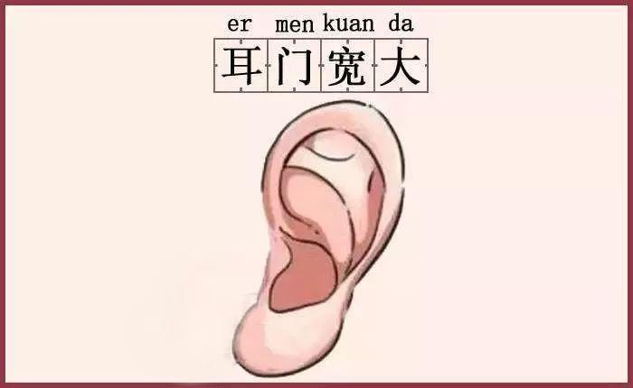 耳朵面相解析耳门宽大的人,是长寿的象征