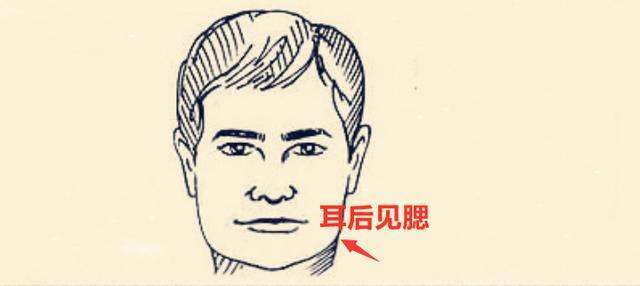 耳后见腮的人是否反目无情?