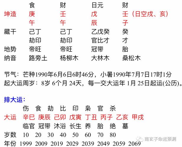 八字金弱外伤八字:庚午日柱生于己亥月命理
