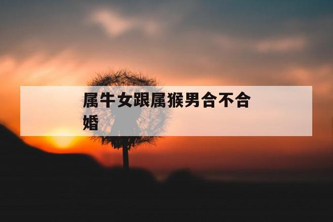 2021年牛和猴婚婚日子哪天好,姻缘咋样
