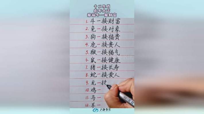 十二生肖终身财富排行榜