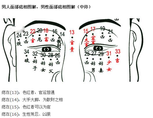 一定能当官的痣在哪