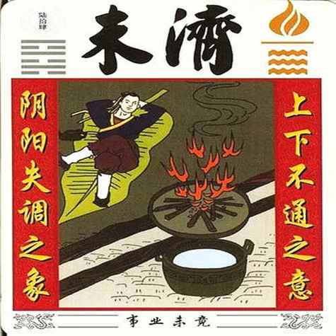六爻八卦预测引资占得火水未济卦