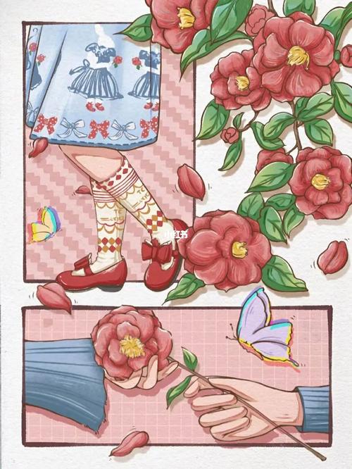 梦见茶花