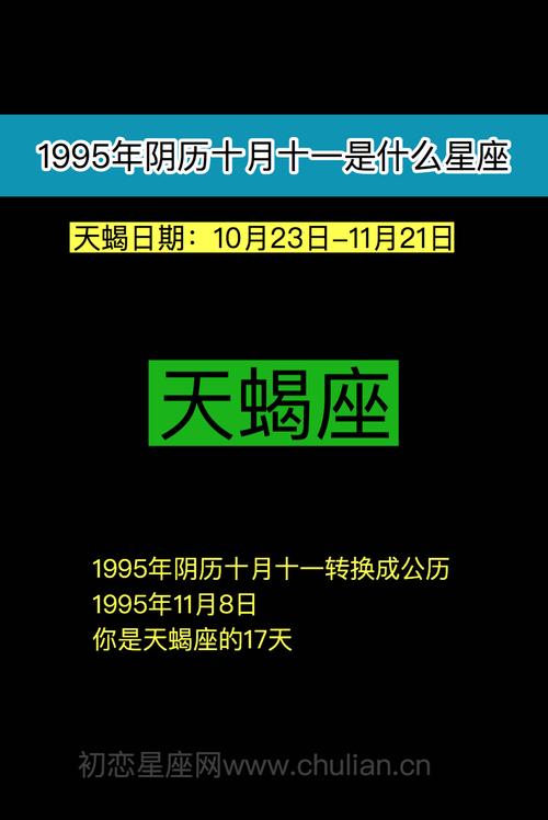 阴历十月十一是什么星座