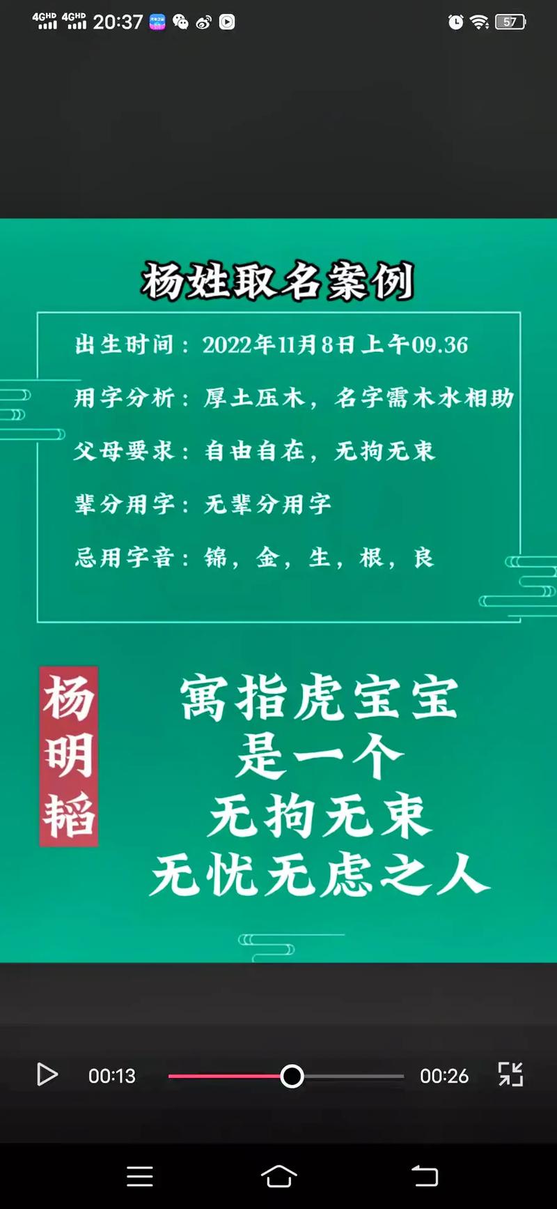 杨姓男孩取名中带波字的名字