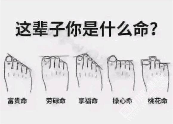 从脚相看一个人是否是富贵之命
