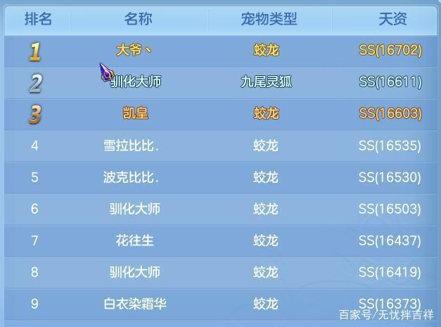 神武宠物名字格式