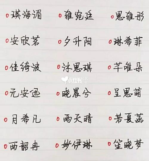 独特稀少女孩名字大全四个字名字怎么起?