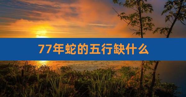 77年属蛇的五行缺什么,77年属蛇的五行忌什么