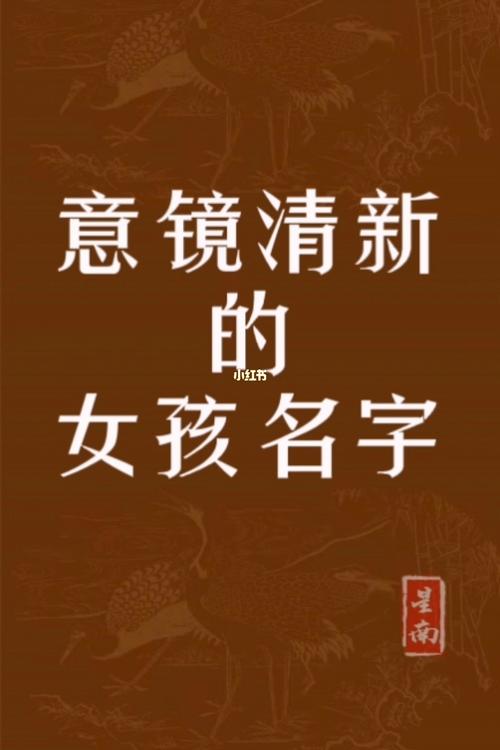 名字带镜的女孩名字