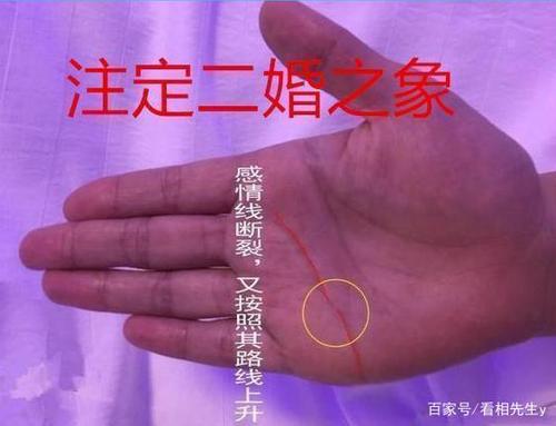 注定二婚的男人手相