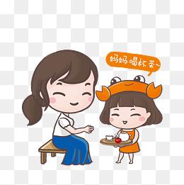 梦见妈妈给我倒茶