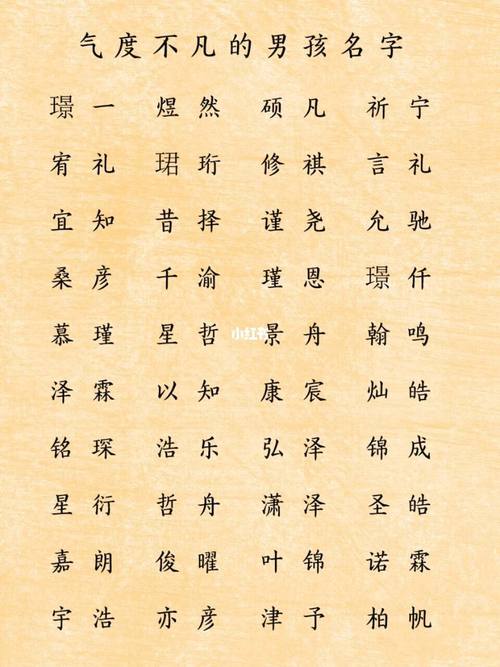 给小男孩取名好听名字的推荐