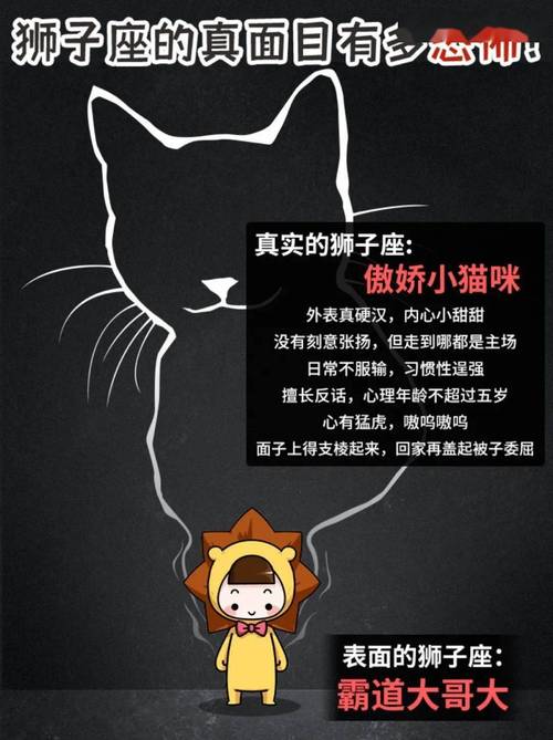 狮子座看到恐怖什么反应