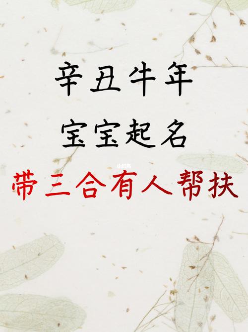 辛丑年出生的宝宝取什么名字?辛丑年出生起名推荐