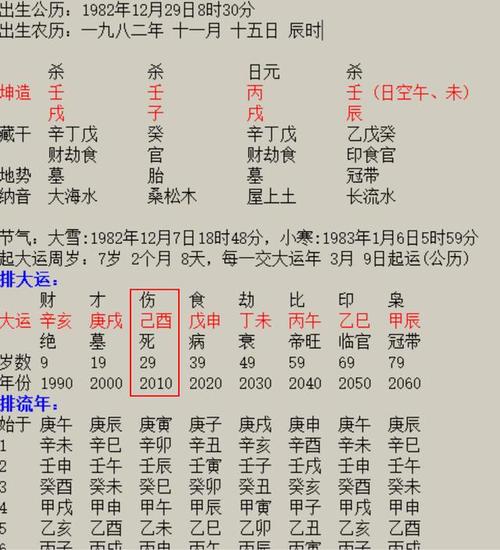 己亥日柱男命命理怎么样