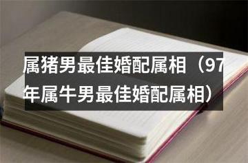95猪女和97牛男在一起怎么样,男牛女猪能过一辈子吗