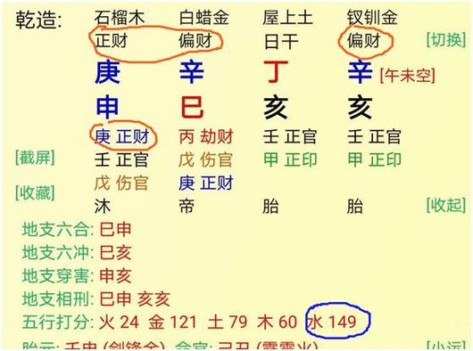 如何看八字排盘结果