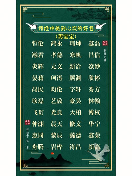 2022年诗经中好听的孩子名字