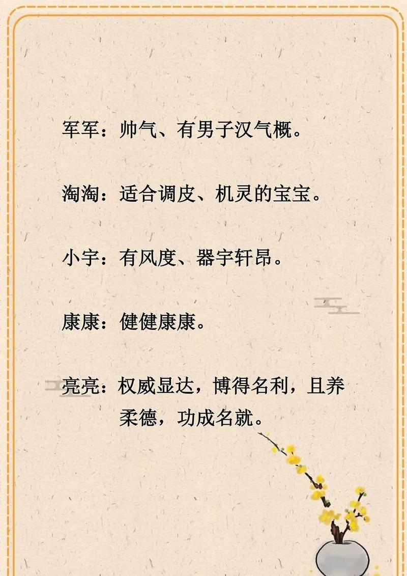 女孩起名必看 女孩起名推荐