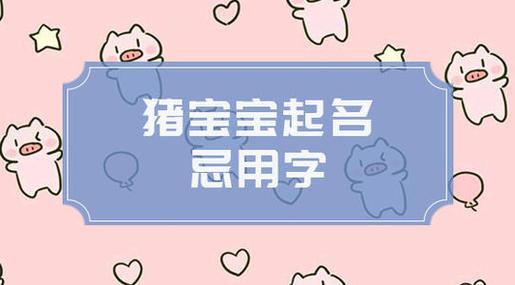 属猪的宝宝夏天出生叫什么名字好听？