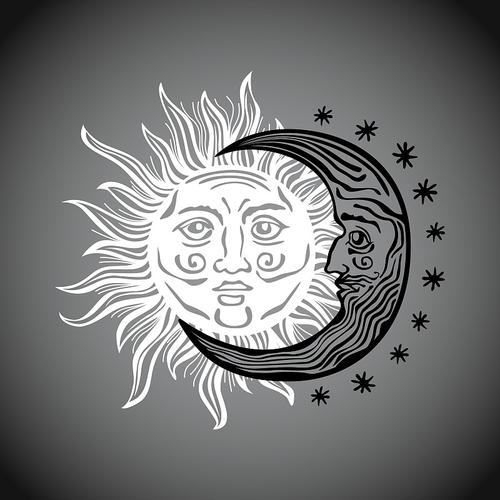 梦见太阳与月亮相会合
