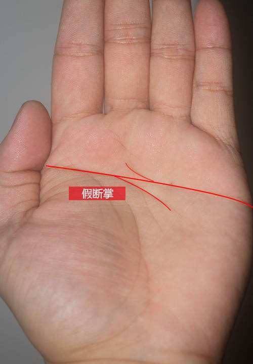 断掌纹的男人右手好不好
