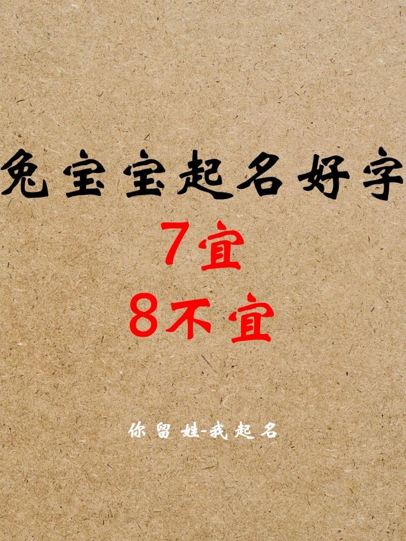 属兔名字